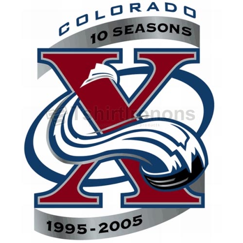 Colorado Avalanche T-shirts Iron On Transfers N121